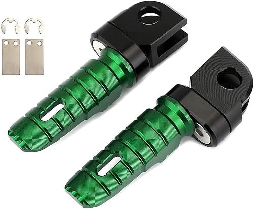 Miniatura 46 de Mad Hornets Reposapiés delantero Piernas para KAWASA-KI Z300 Z400 Z800 Z650 Z900 Z1000 NIN-JA 650 Rojo -,Negro