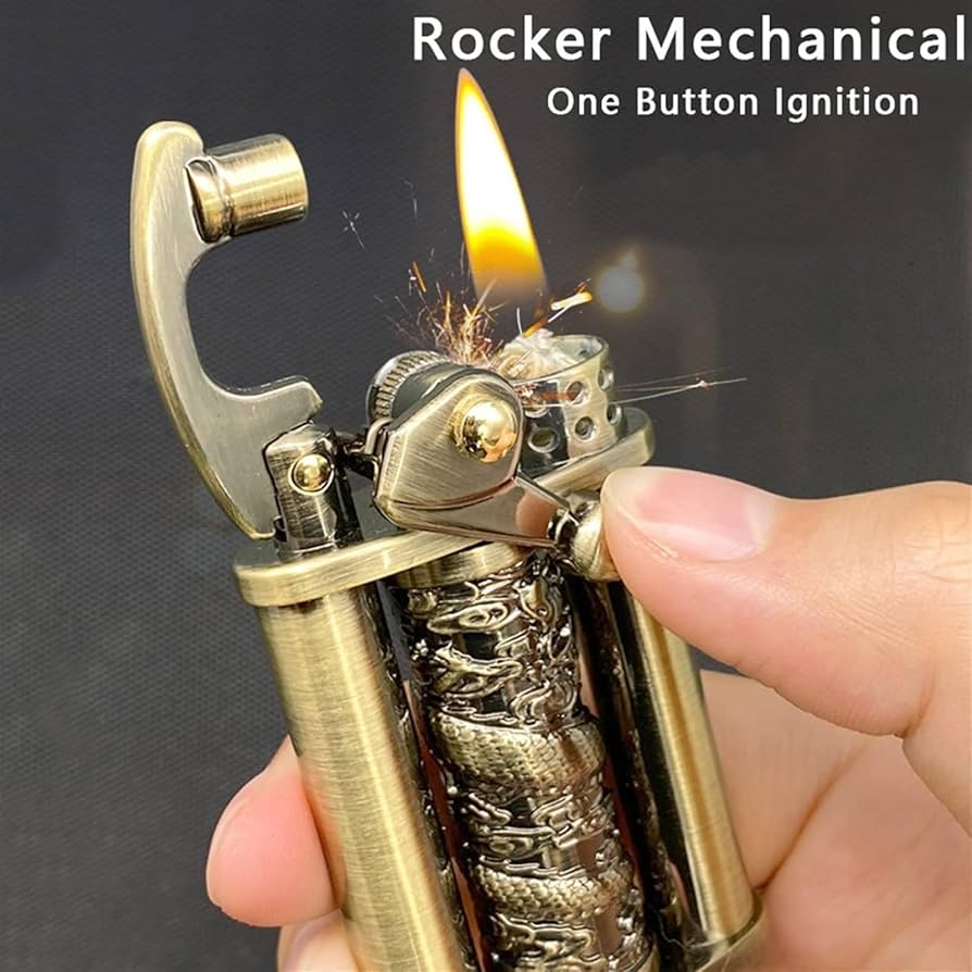 Amazon.co.jp: レトロスタイルライター、ロッカーブラスライター