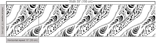Miniatura 409 de Ambesonne The Yard - Tela de hibisco de flores tropicales en tonos de la vida real, tela decorativa para tapicería, cestas de almacenamiento