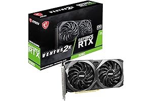 Professional Performance GeForce RTX 3060 12GB 15 Gbps GDRR6 Gaming Graphics Card
