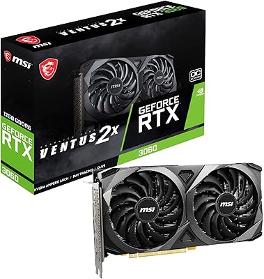 MSI Gaming GeForce RTX 3060 12GB, best gpu under 300