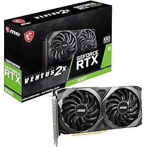 グラフィックボード・グラボ・ビデオカード MSI GeForce RTX 3060 VENTUS 2X OC (LHR) Amazon.in: Buy MSI GeForce RTX 3060 Ventus 2X 12G OC Graphic Card