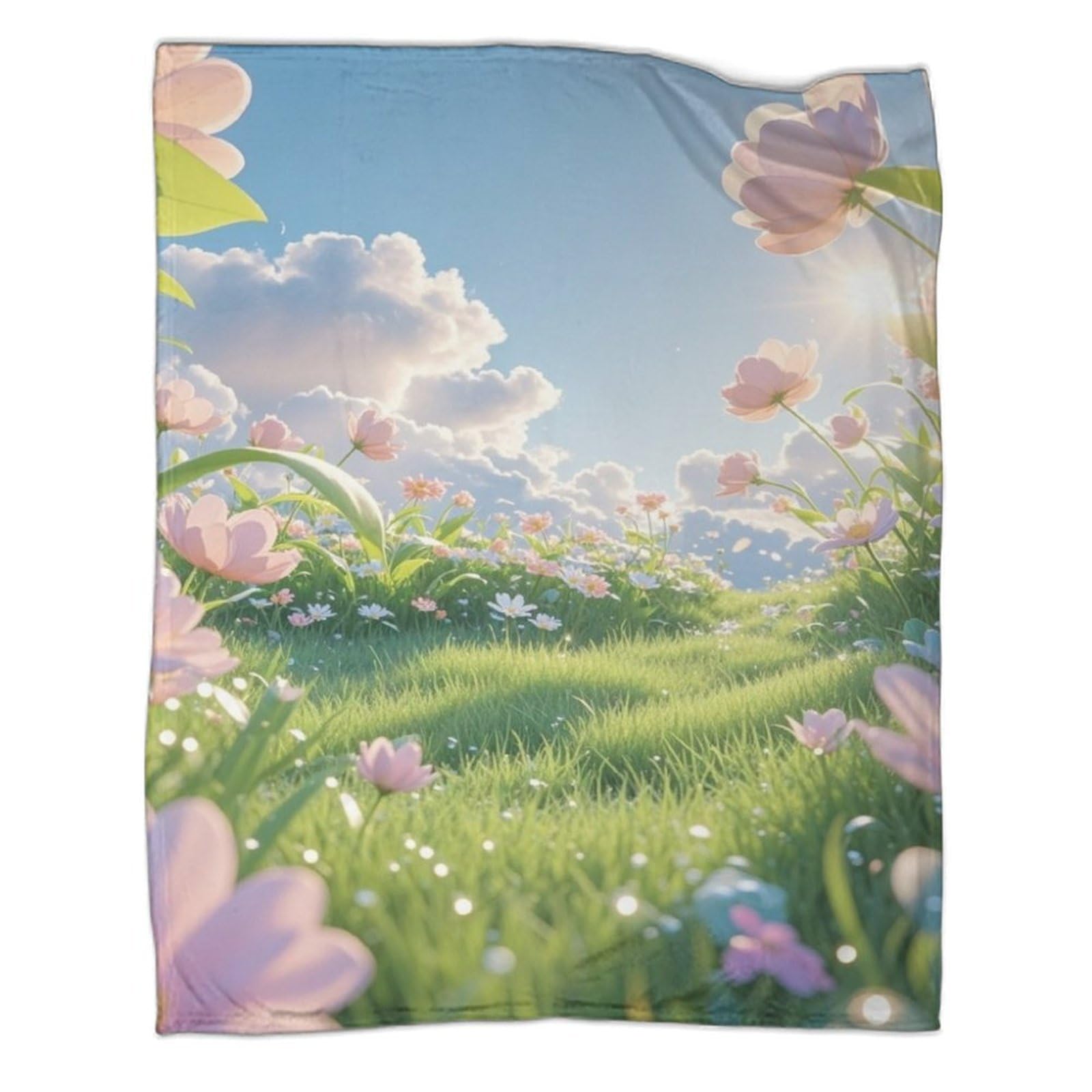 Couverture chaude Rural Scenery fini les pieds froids avec ce plaid canapé