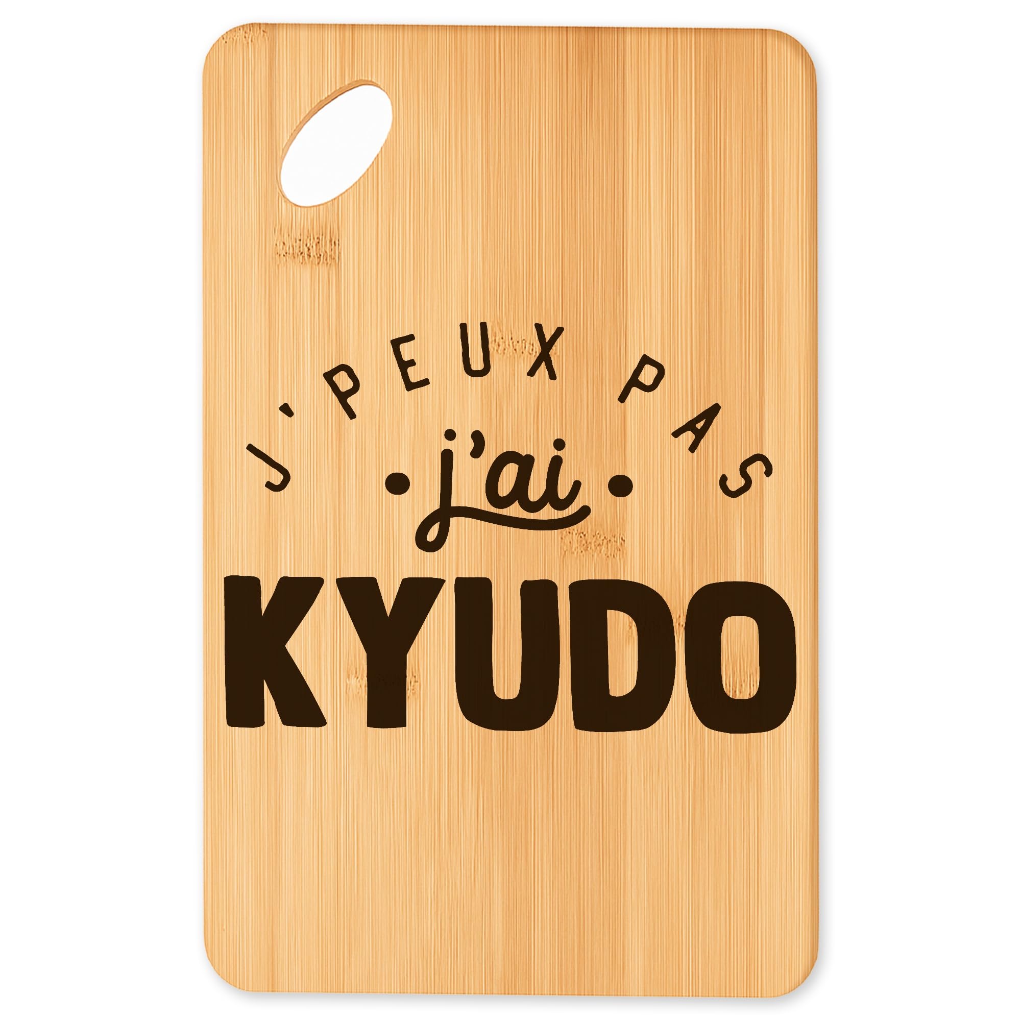Planche à découper en bambou de qualité supérieure plateau apéro au design épuré blanc