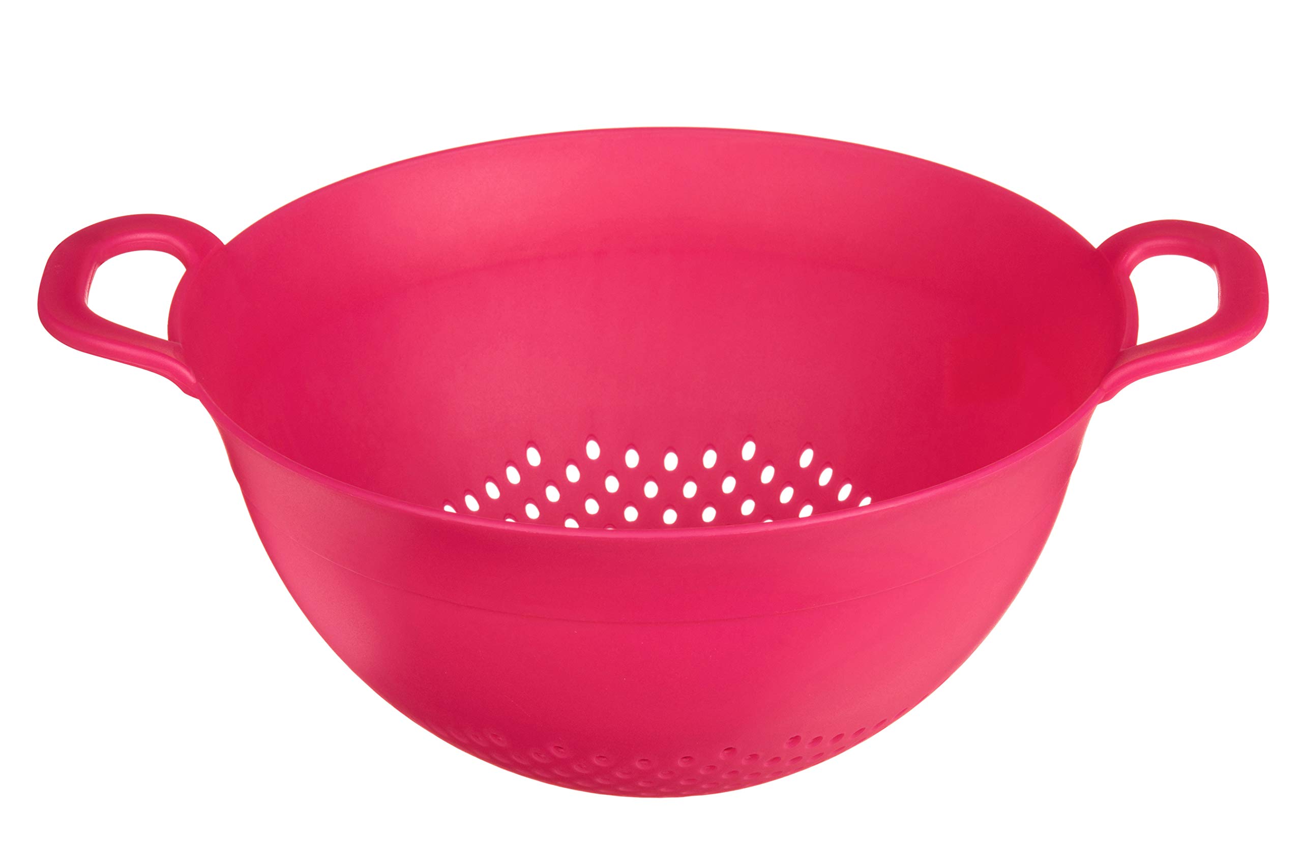 Premier Housewares Hot Large Plastic Colander Pink