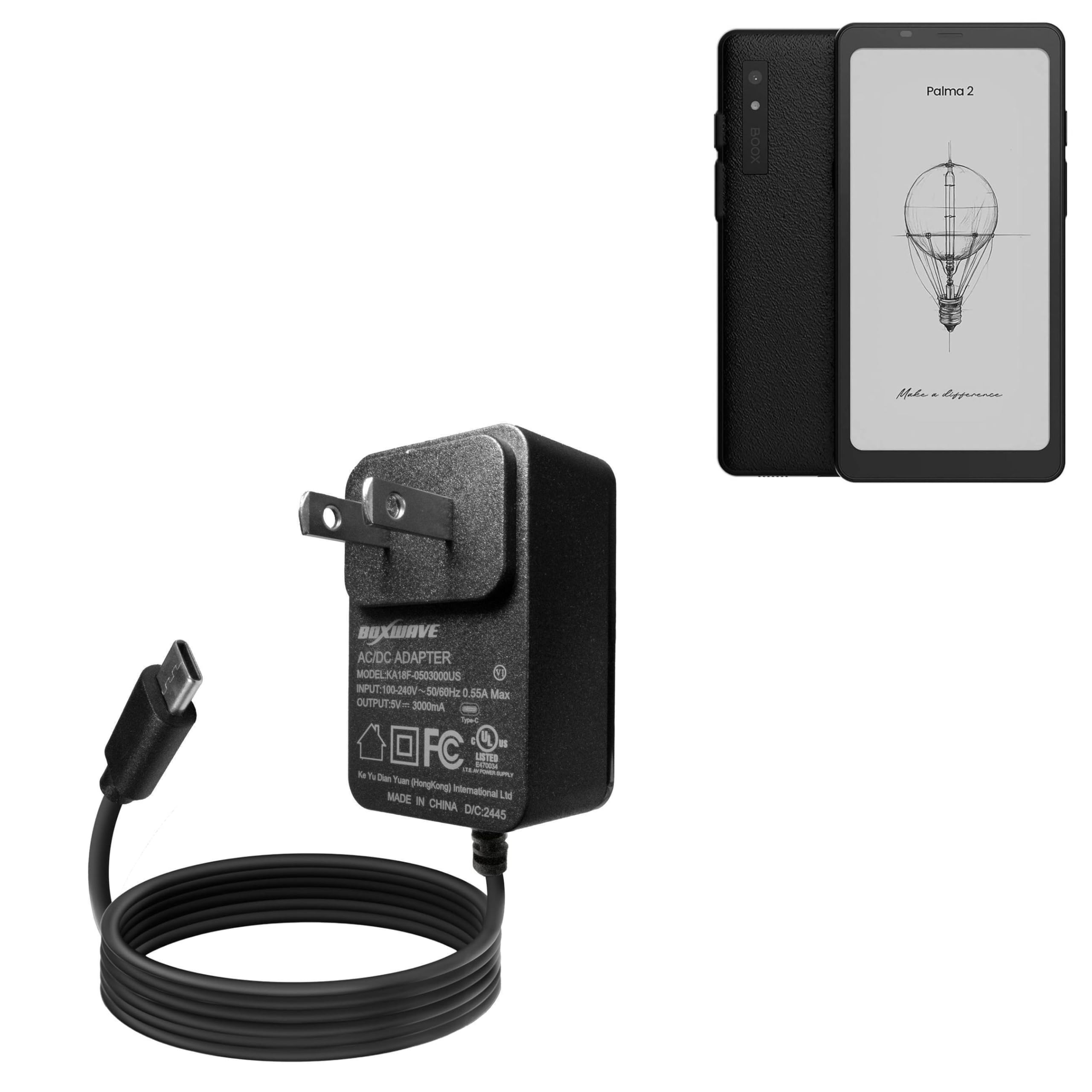 Amazon.com: BoxWave Charger Compatible with Boox Palma 2 - Wall