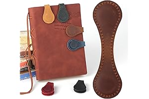 Enriching Reading Experience: Vintage Leather Bookmarks