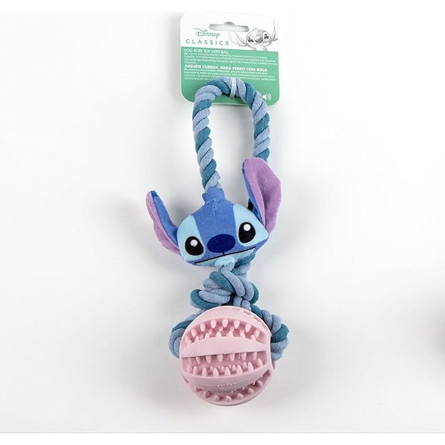 Foto 6 de 6 de Cerdá- Juguete para Perro Cuerda Stitch Cm (2800001520)