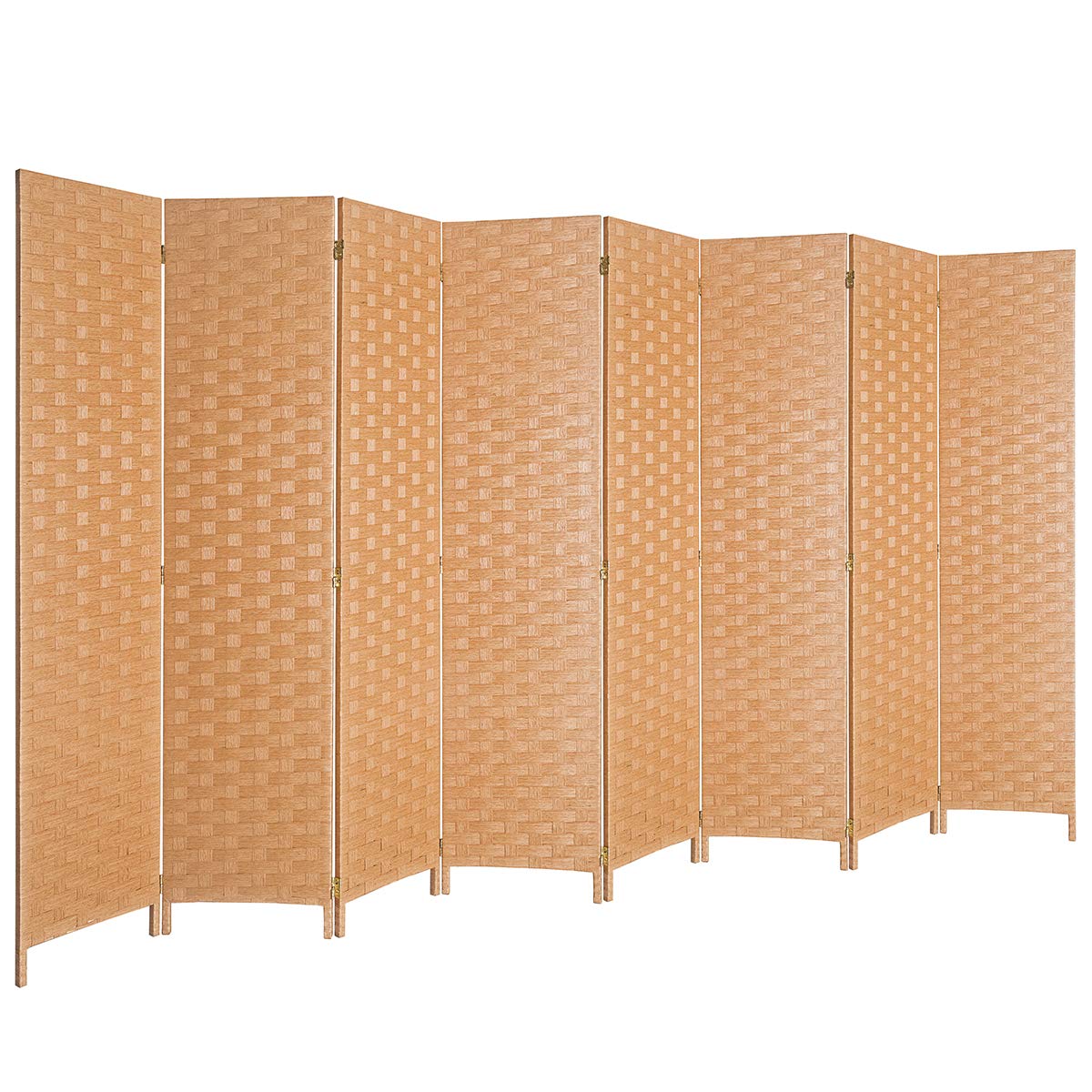 Buy RHF 6 ft.Tall 16" Wide Room Dividers,Double Side Woven Fiber