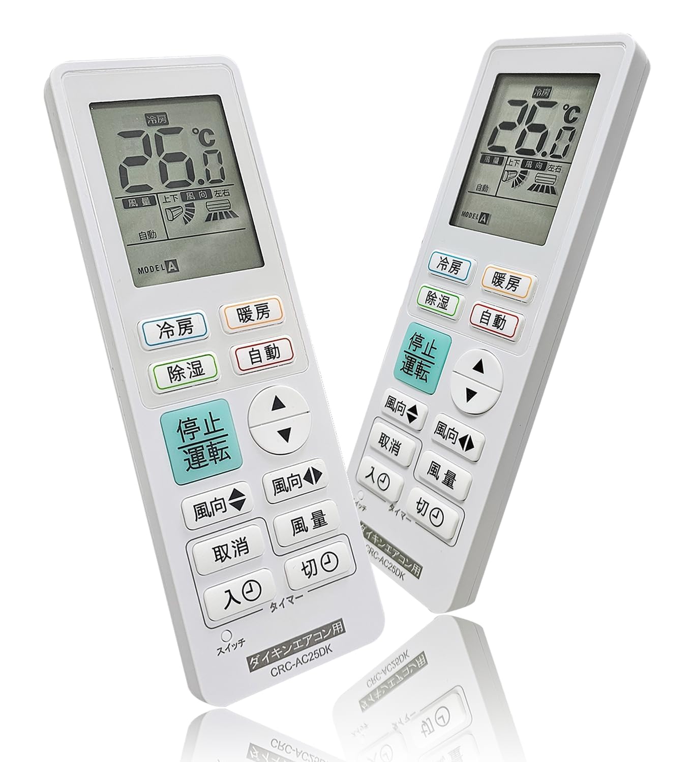 Amazon.co.jp: ダイキンエアコン用リモコン 設定不要 2000年から2022年