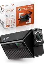 Daytona Mio Bike Dash Cam, Front and Rear, Helmet Compatible, 2K Recording, 4 Million Pixels, Waterproof, Dustproof, LED Signal, G-Sensor, GPS, MiVue MP30GPS 49341, microSD 64GB Included