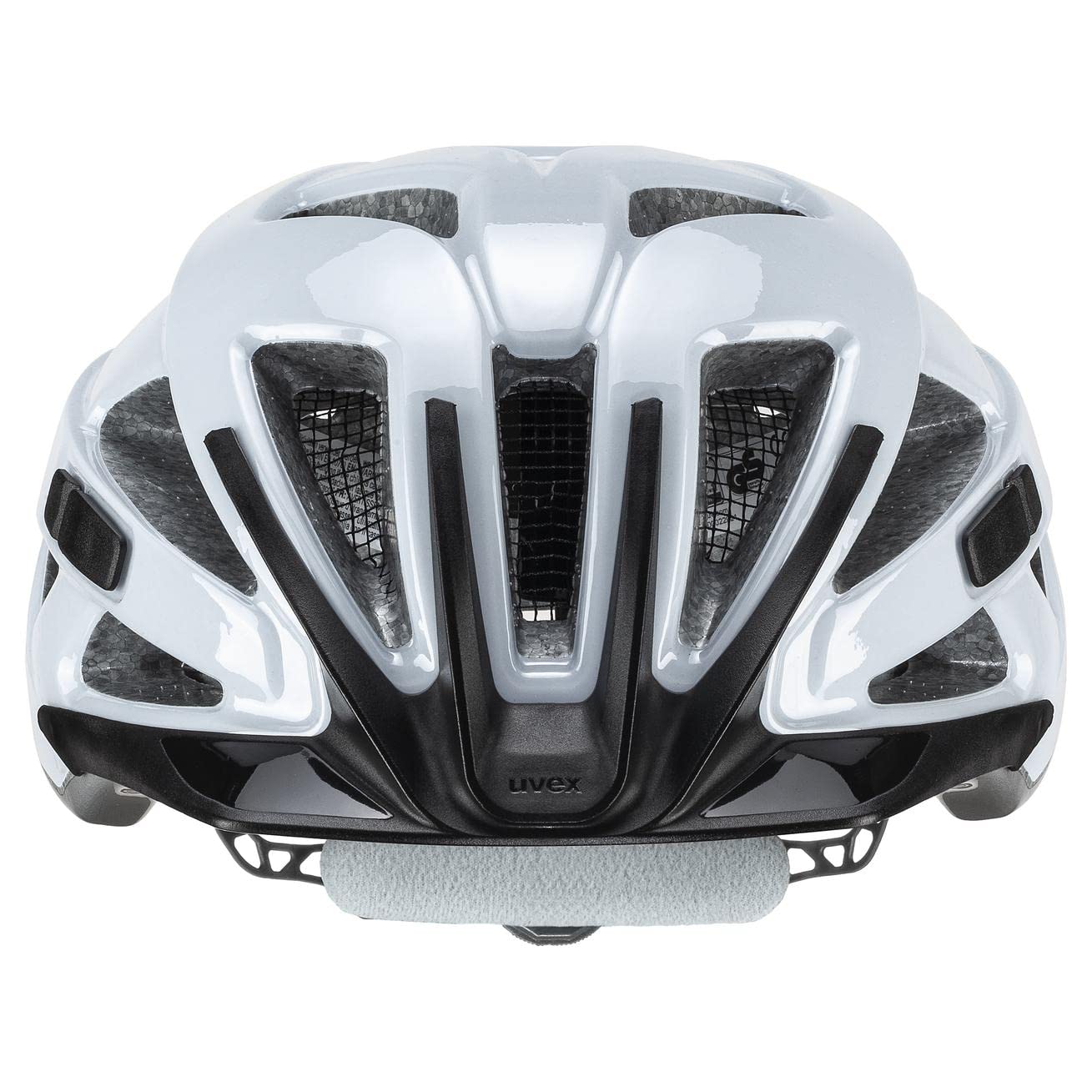 uvex active, casco tuttofare sicuro unisex, regolazione individuale delle dimensioni, ampliabile con luce a LED, cloud-silver, 56-60 cm