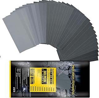 Noosverl 33 Pcs 11 Grade Abrasive sanding pap...,