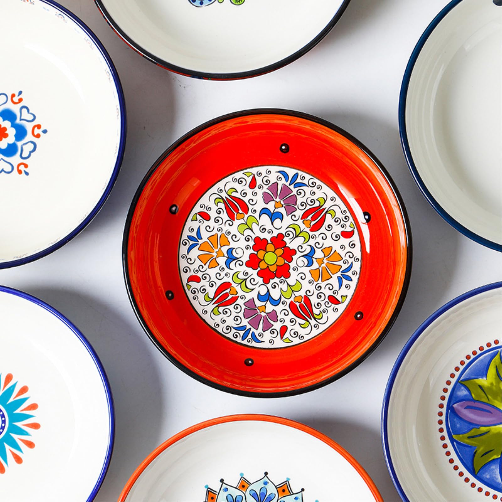 Piastra di colore sottosmalto in ceramica