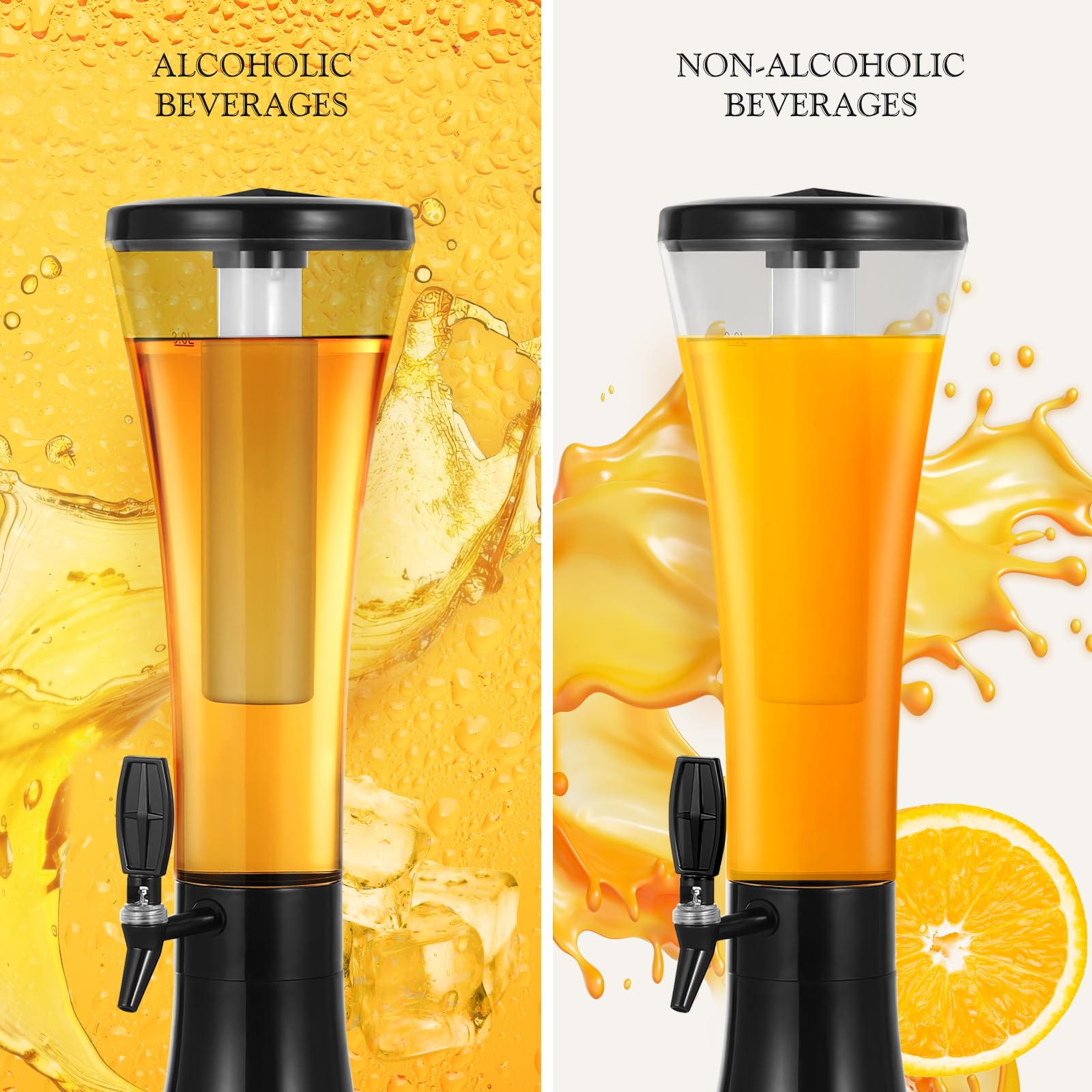 Dispensador de torre de bebidas n.º 7 3L