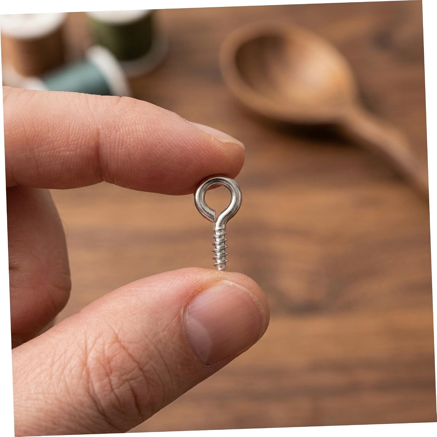 600pcs Metal Screw Eye Pins for Jewelry Making, 10mm Small Eyelet Hooks for Necklace and Earring Craft Supplies, DIY Jewelry Findings for Pendant Connectors