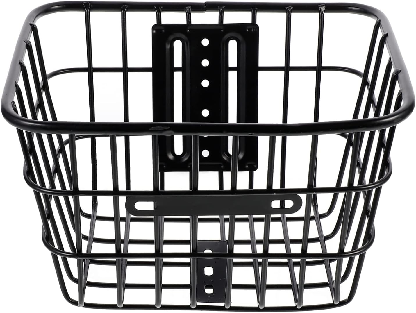 Gatuida Bicicletas Electricas Para Adultos Bike Basket Front, Bike Wire Basket, Easy Installation on Front Handlebar for Bike Accessories Frame Basket Bag Cargo Rack Folding Electric Bike