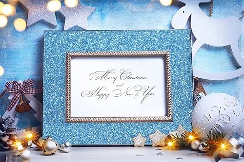 Miniatura 9 de Kitico Papel tapiz azul con purpurina para despegar y pegar, autoadhesivo, decorativo, decoración de bricolaje, 17.7 x 78.7 pulgadas