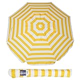 Heavy Duty Beach Tilt Umbrella with Carry Bag