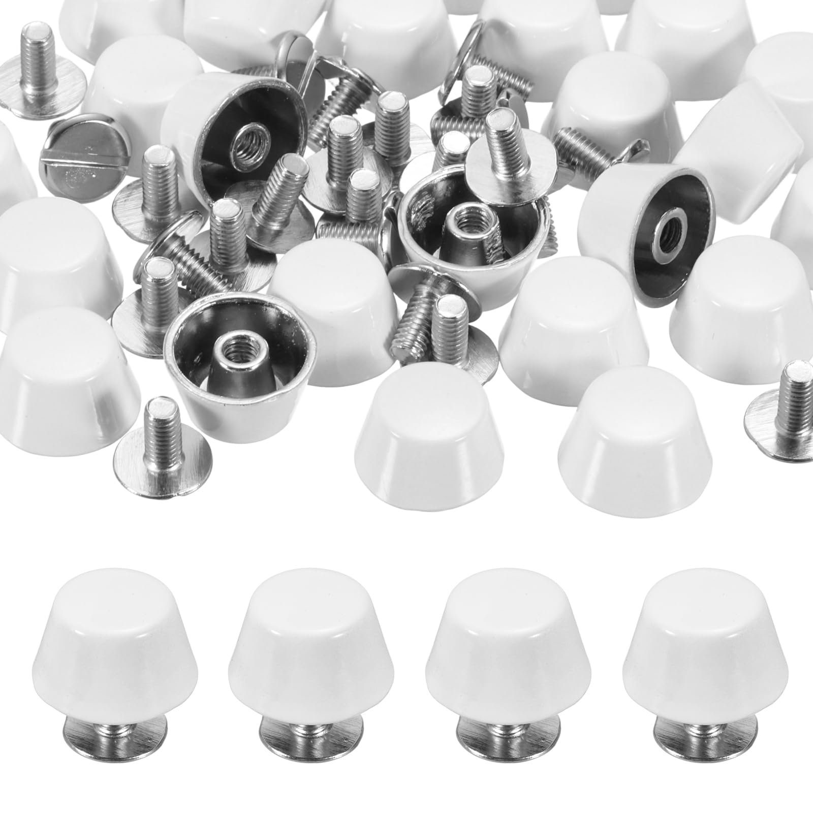 PATIKIL 12mm Screw Back Rivets Stud