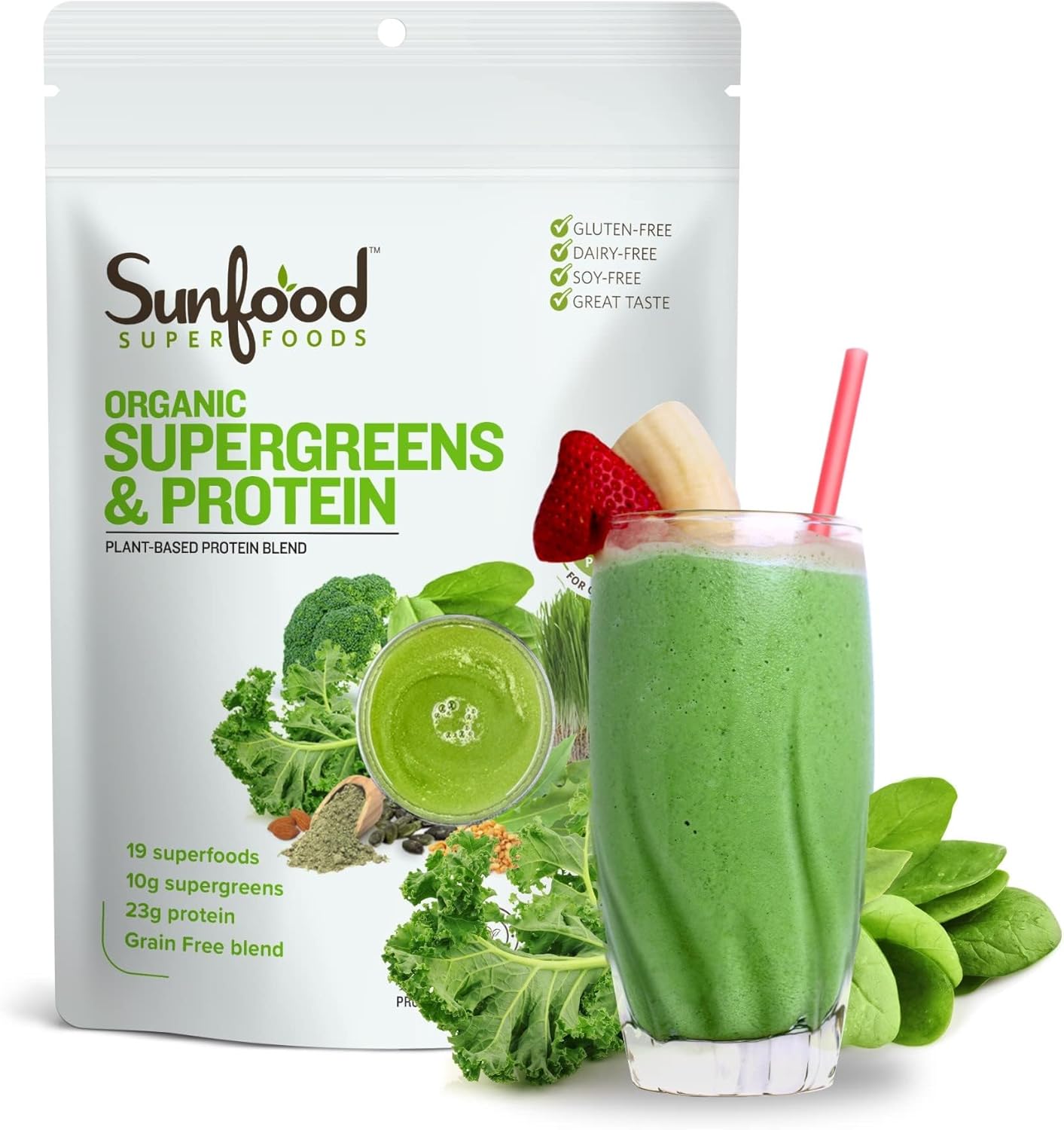 Sunfood Organic Supergreens