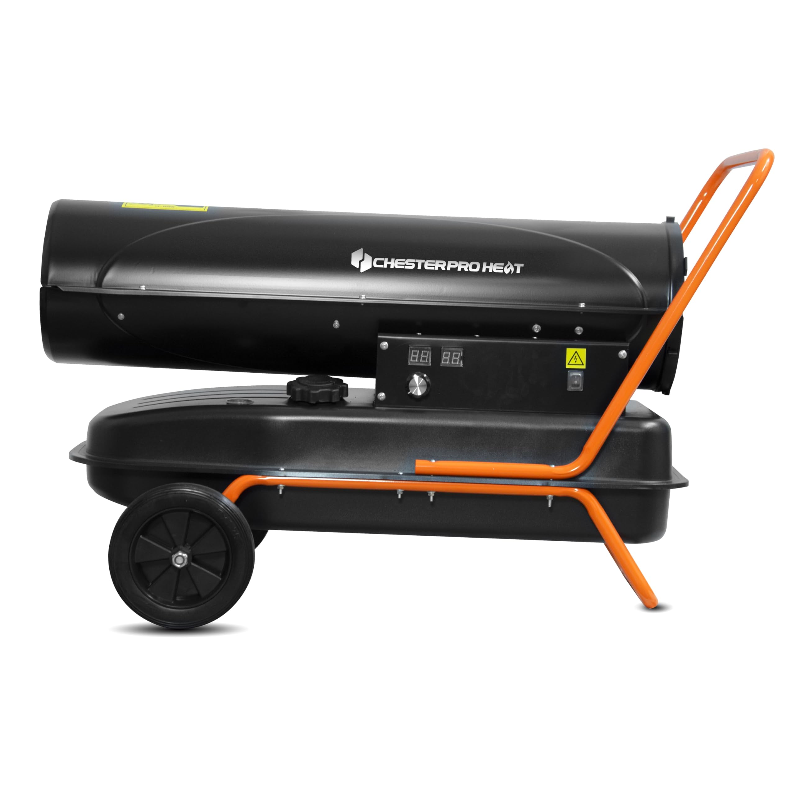 Canon à chaleur diesel 30 kW CHESTERPRO HEAT – puissant chauffage d’atelier – thermostat & roues