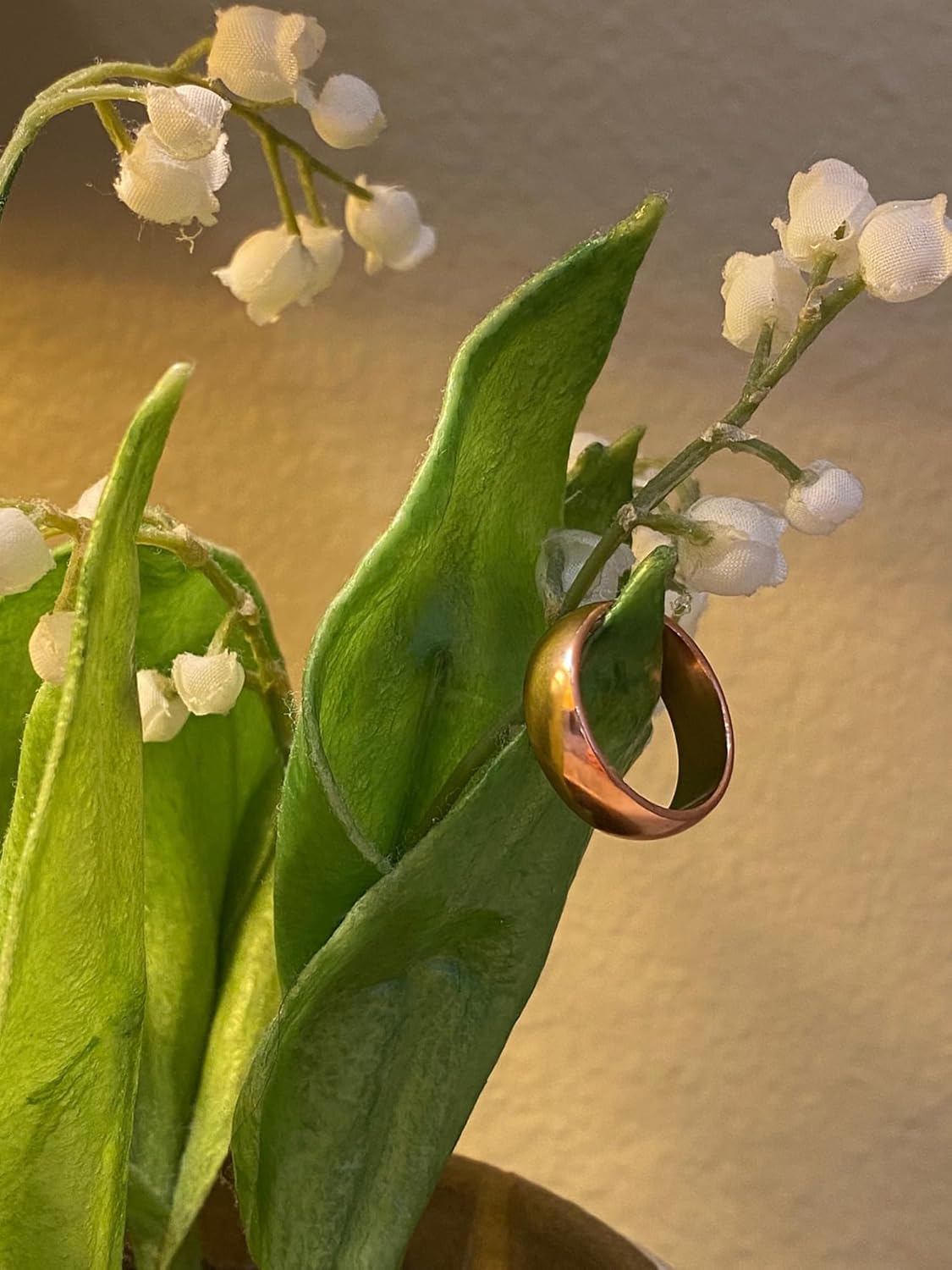 IVY & BAUBLE Pure Uncoated Solid Copper Ring for Men & Women — Lab-Tested, Raw Authentic Copper Band, Wellness Jewelry, Crafted in USA, 3mm/6mm/8mm, Size 4-13 - Image 6