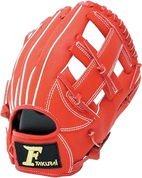 Sakurai Trading SAKURAI Falcon  Baseball General Softball All-Round Glove Small Size FG-57 Series Black, Red, Navy x White, Navy x White for Left-Handed Throwers