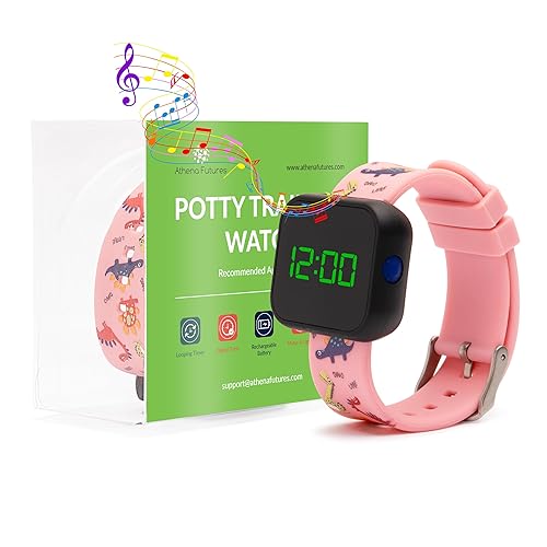 Reloj de temporizador de inodoro para entrenamiento de orinal para niños y niñas luces intermitentes divertidas tonos de música resistente al agua