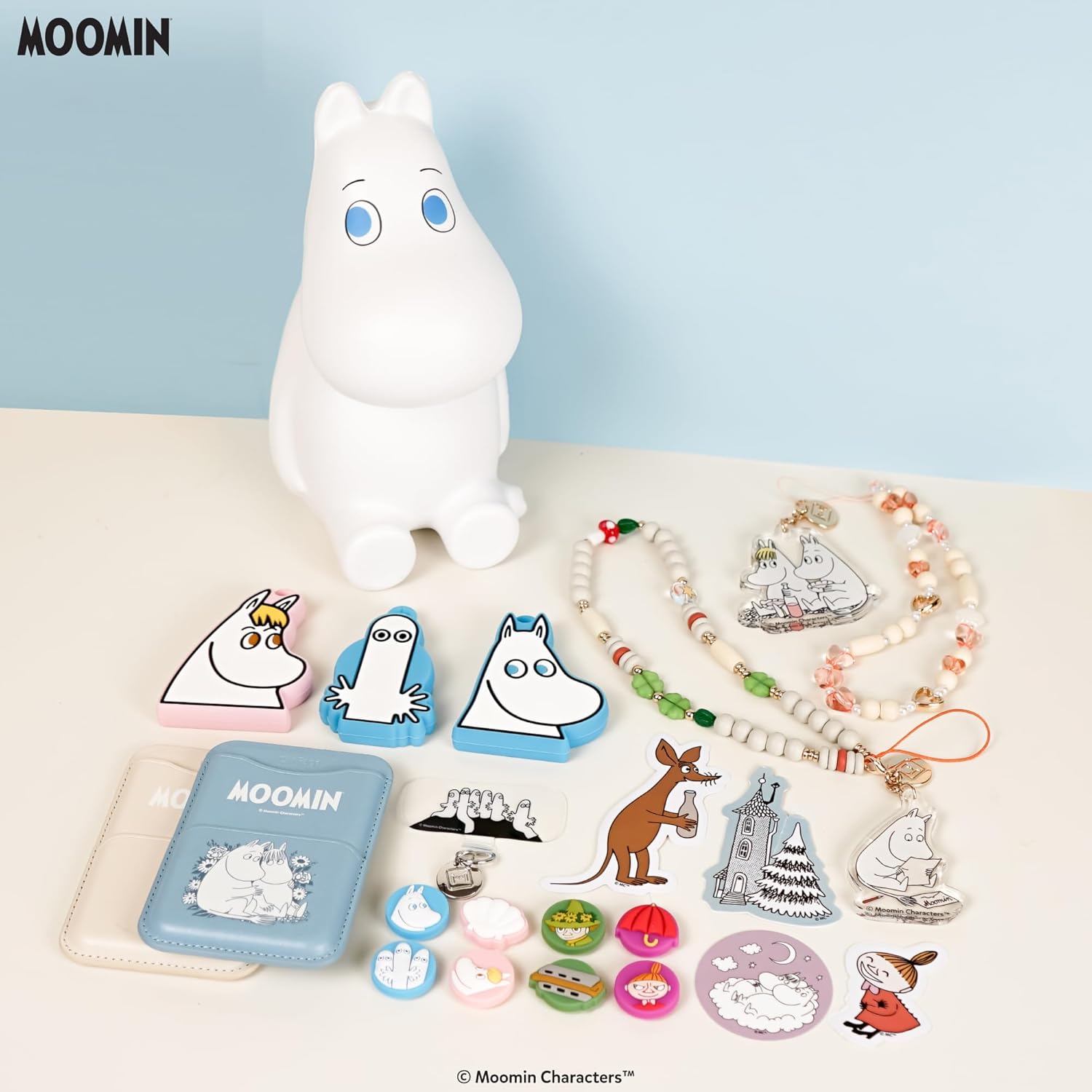 Hamee Moomin Jumbo Squishy Toy Collectible Slow Rising Cute SquiSHU Jumbo Birthday Gift, Party Favors, Stress Relief