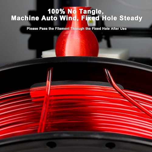 Vista 86 de AMOLEN - Paquete de 4 carretes de filamento de ácido poliláctico de seda para impresora 3D, brillante, bicolor, 1/16 de pulg./1.75 mm, azul Verde