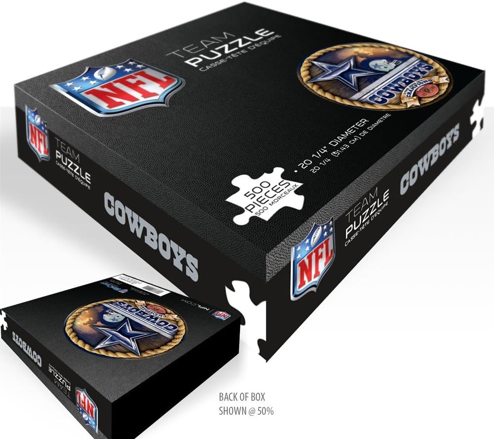 WinCraft NFL Puzzle in Box (500 Piece)