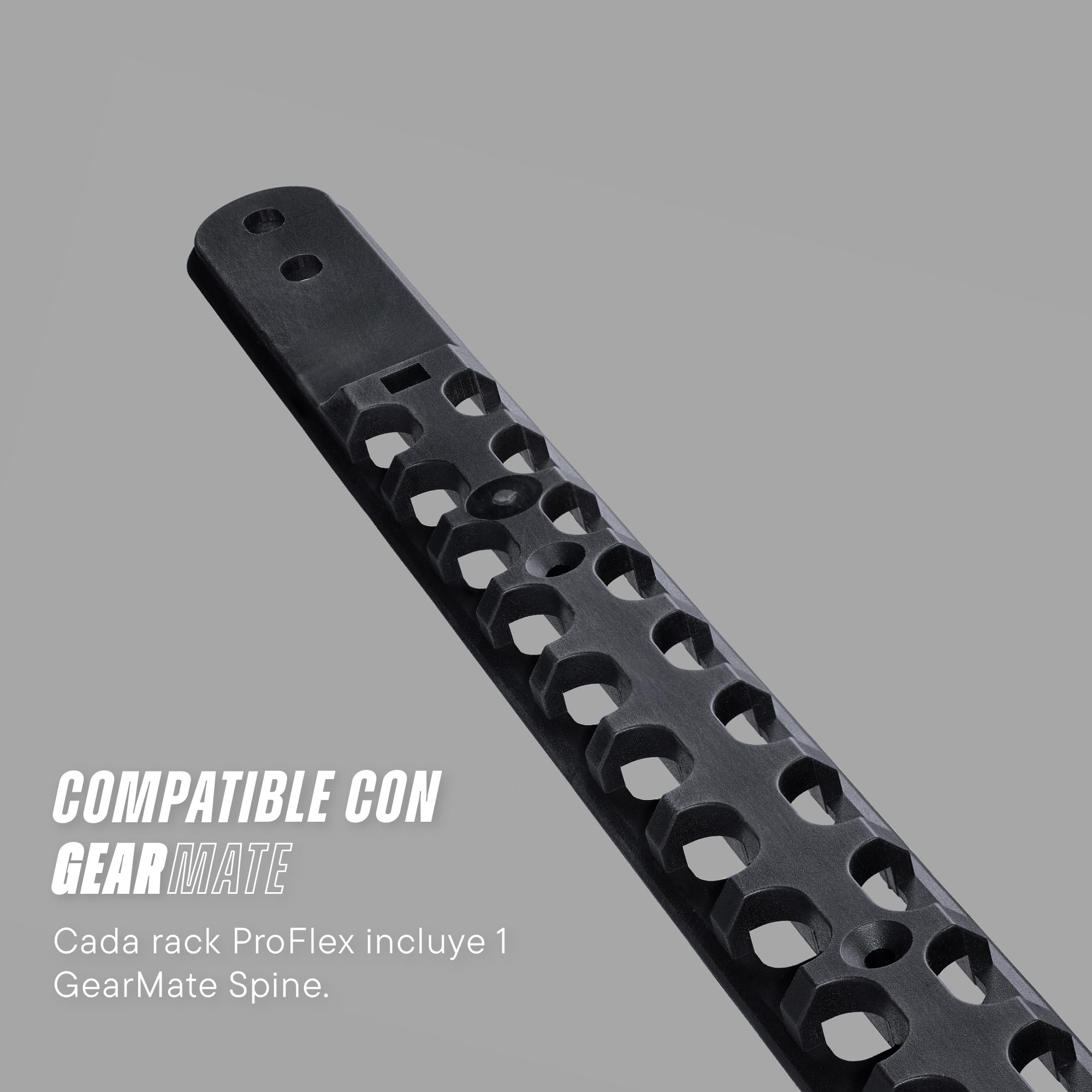 Steadyrack ProFlex Wide Portabicicletas – Soporte Vertical de Pared para Almacenamiento de Bicicletas en Casa – Apto para MTB, eMTB, Bicicletas con Guardabarros y Más – Incluye GearMate SteadySpine