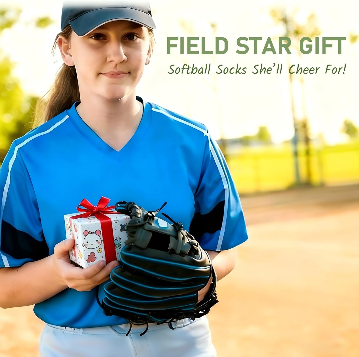 Knee High Softball Socks for Girls Boys, Calf Length Women Tube Socks, Youth Athletic for Baseball Football Soccer Sports