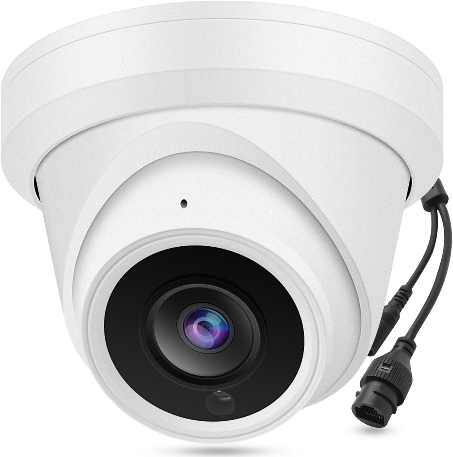 4K 8MP PoE IP Dome Outdoor Camera Turret, 2.8mm Lens, 100ft Night Vision, H.265, IP67, ONLY Compatible with Uniview NVR, NDAA Compliant