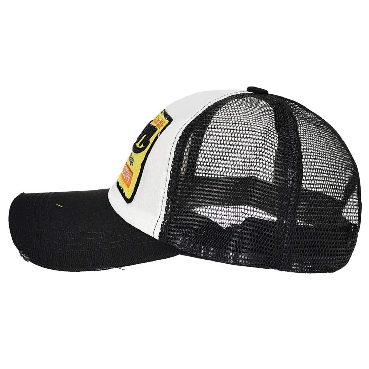 heekpek Cappello Uomo Baseball Cappellino con Visiera Estivo Ricamato Cappelli a Rete Donna Traspirante Cappellini Casuali Cappello Rapper Trucker