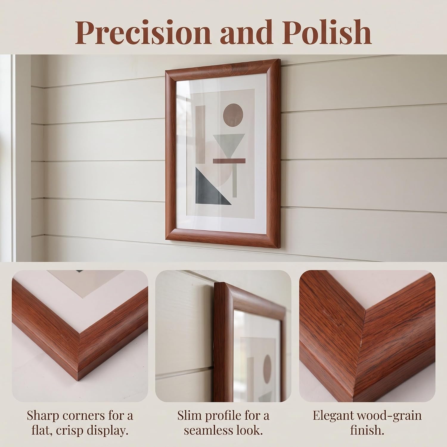 A4 Snap Frame Certificate Display Frame Aluminum Alloy Wall Mount