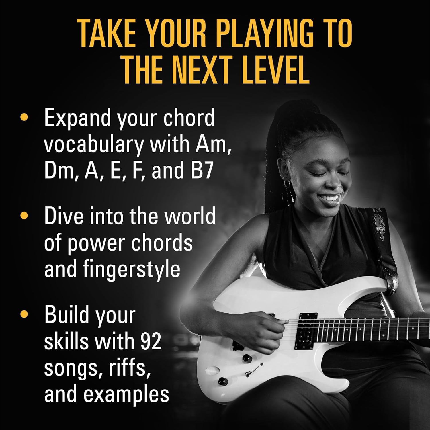 Guitar Method Book 2 | Hal Leonard Beginner to Intermediate Guitar Lesson Book | Learn Chords Fingerstyle Power Chords and Rhythm Techniques | Includes Online Audio for Practice and Self Learning - Image 11