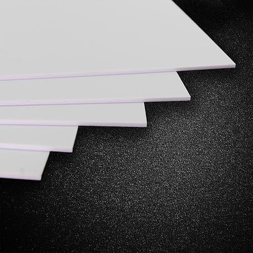 Miniatura 9 de ABS1705 - Hojas de poliestireno blanco de 0.020 in de grosor de 6.693 in x 9.843 in, 9.84 x 6.69 pulgadas, hojas de estireno ABS para diseño de tren