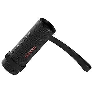 LG xboom Grab Core by will.i.am, Portable Outdoor Bluetooth Speaker for Sports and Athletes, up to 19 Hours, IP67 Dust and Water Resistant, Adjustable Carrying Straps. Perfect for Biking and Hiking
