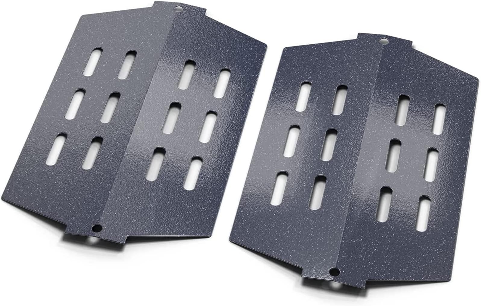 GFTIME 33.7CM Heat Deflector 7622 for Weber Genesis 300 Series - E310 E320 E330 S310 S320 S330 (with Front Control Knob), Porcelain Steel Heat Shield Grill Spare Parts for Weber 62756, 65505