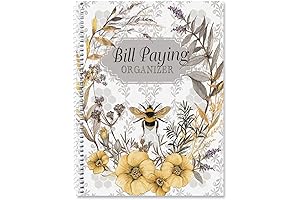 Sweet Bee Bill Paying Organizer Book: Finance Simplified