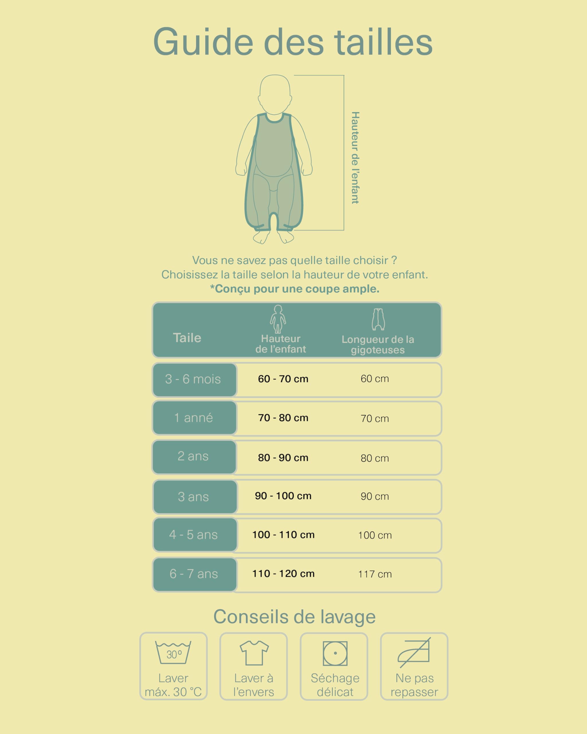 molis&co. Gigoteuse pour bébé avec Pieds. 1.0 TOG. Idéal pour Le Printemps et l'automne. 100% Coton