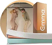 Emma Colchão Casal One Light - 138x188x18cm, Colchão de Espuma com 2 Camadas, Firmeza Ideal, Suporte Corporal, Conforto e Frescor, 100 Noites de Teste, 10 Anos de Garantia