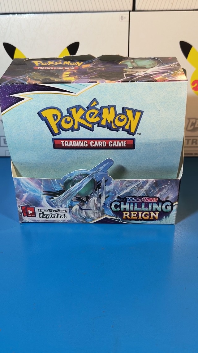 Watch Chilling Reign Booster Box Review on Amazon Live