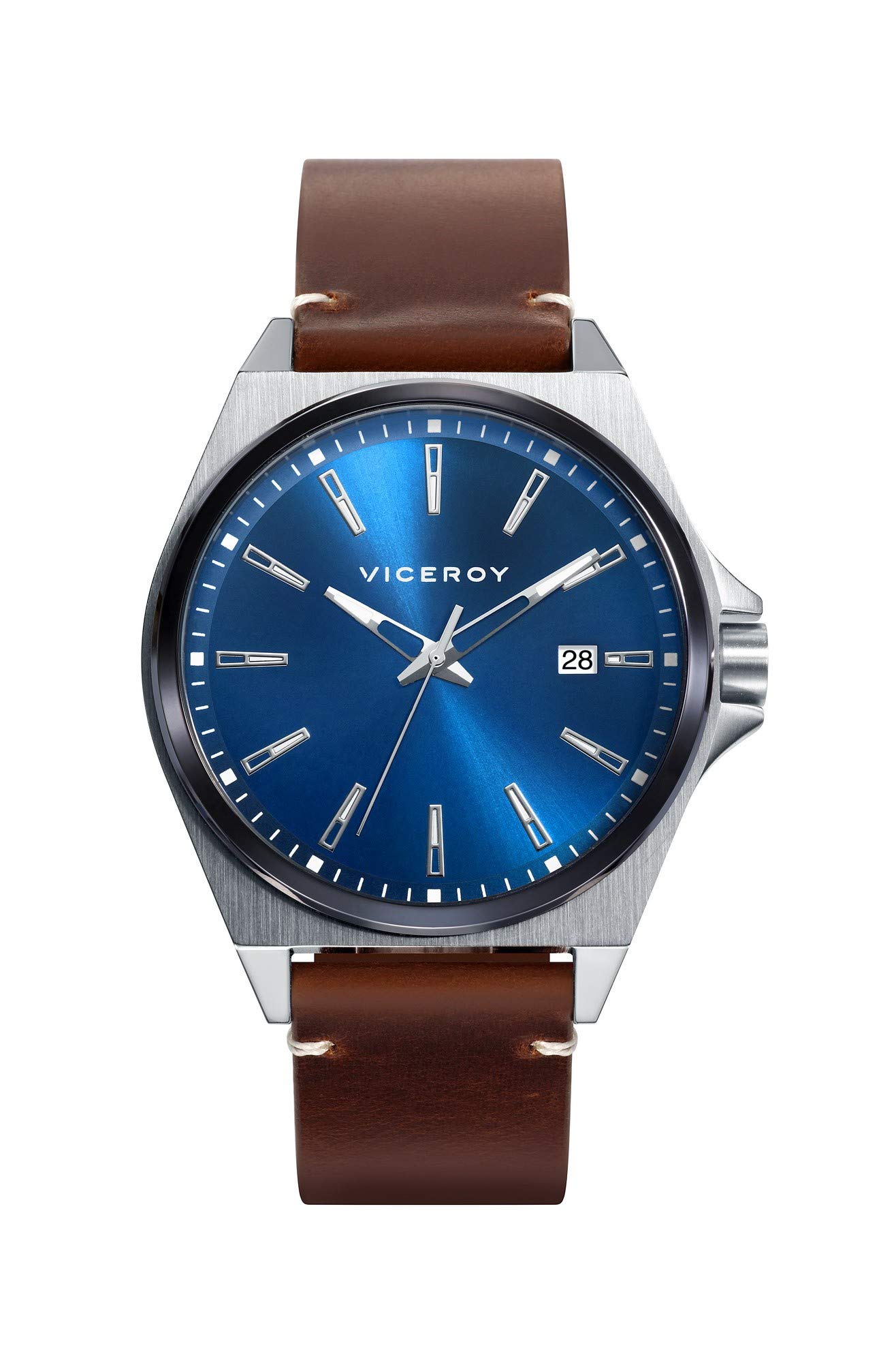 ViceroyReloj Analógico para Hombre de Cuarzo con Correa en Cuero 471145-37