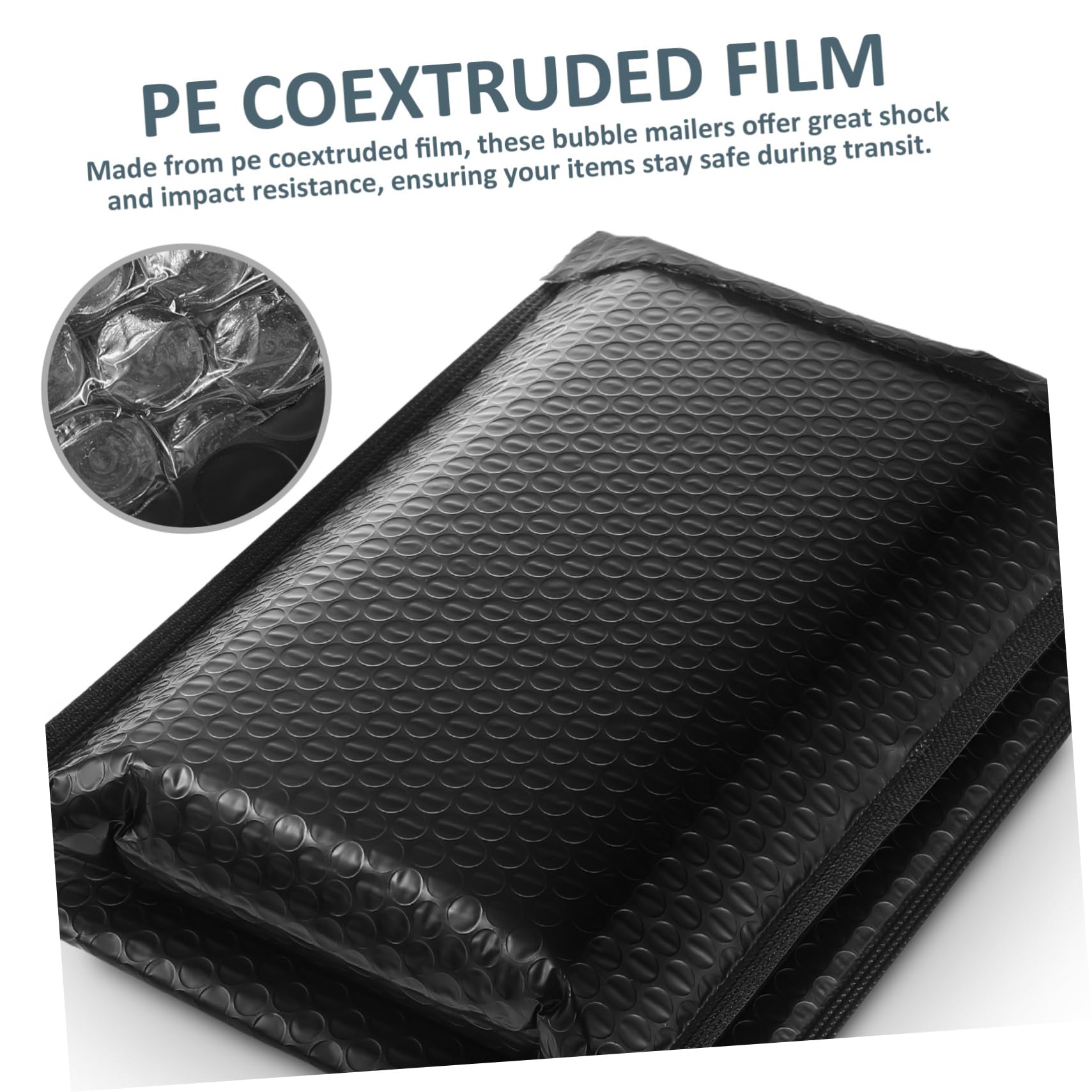 50 Pièces Bulles Auto Scellantes de Sacs Rembourrés PE Coextrudé pour Expédition Protection pour Vêtements Électroniques pour Petites Entreprises