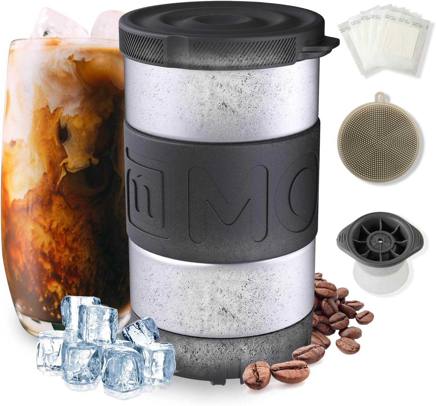 Mollbok Patented Instant Beverage Cooler, AntiCrack Coffee