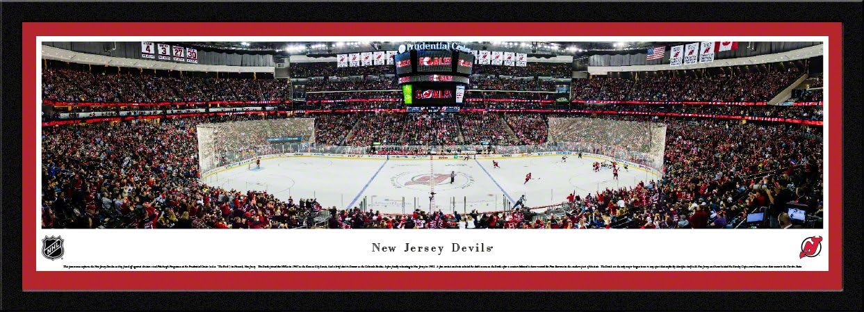 New Jersey Devils - NHL Posters, Framed Pictures and Wall Decor by Blakeway Panoramas