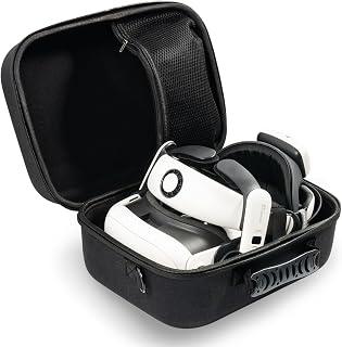 Tragetasche für Meta Quest 3, Reisetasche kompatibel mit BOBOVR S3 Pro Akku-Kopfgurt, Controllern und anderem Zubehör, Hartschalenetui und überlegener Schutz für Oculus Quest 3